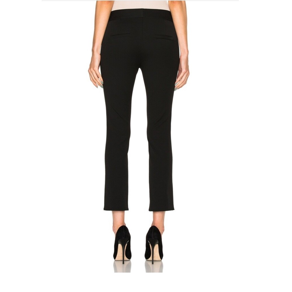 Veronica Beard women's pants Metro Cropped Flare RE17-BST6200 sz 2 black trouser - Picture 5 of 10